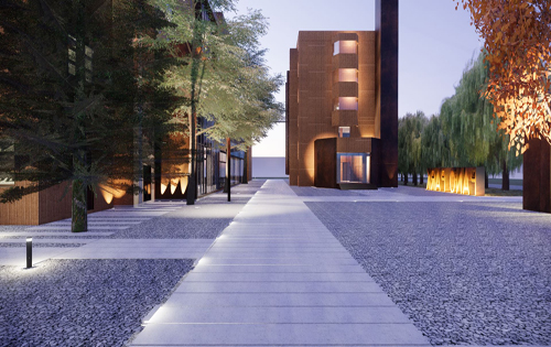 越界锦荟园-越界朝阳里入口